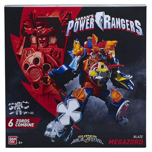 Power Rangers 43740 Super Ninja Steel Blaze Megazord - Maqio
