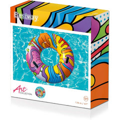 Bestway Pop Art Swim Swimming Float TubeWith Pop Art Design 119cm