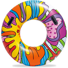 Bestway Pop Art Swim Swimming Float TubeWith Pop Art Design 119cm