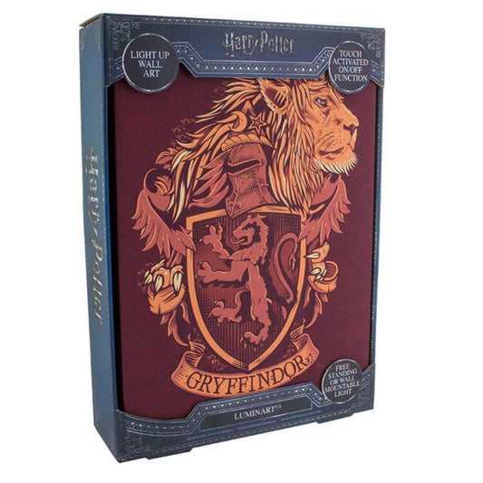 Harry Potter Gryffindor House Crest 12" 30cm Luminart Night Light - Maqio