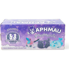 Aphmau Meemeows 3 Pack 6-Inch Sparkle Plush Collection