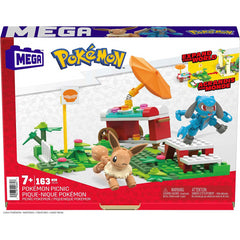 MEGA Pokemon Adventure Builder Picnic Set 193pc - Eevee and Lucario figures
