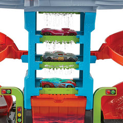 Hot Wheels City Mega Tower Carwash with 1 Colour Shifters Car