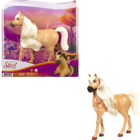 Dreamworks Spirit Untamed Blonde Hair Horse 8" & Moving Head - Palomino