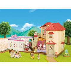 Sylvanian Families Boutique Shop and Accessories with Persian Cat Mother
