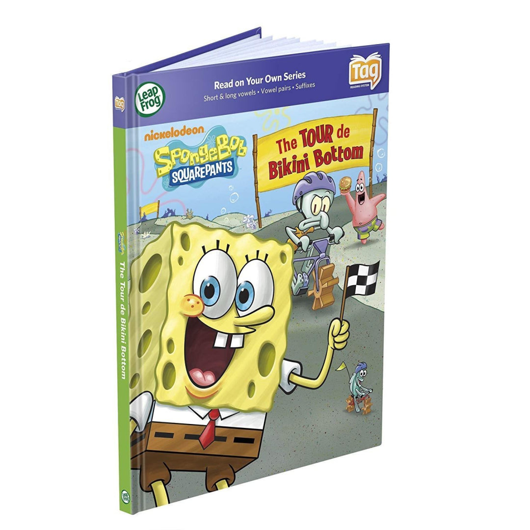 LeapFrog Tag Book: SpongeBob SquarePants The Tour de Bikini Bottom - Maqio