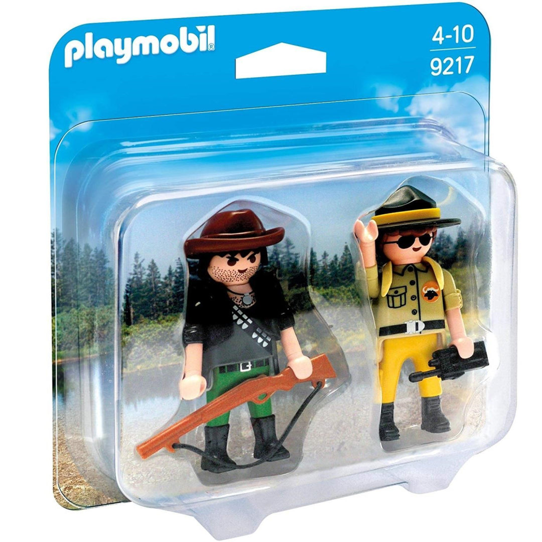 Playmobil 9217 Collectable Ranger and Hunter Duo Pack - Maqio