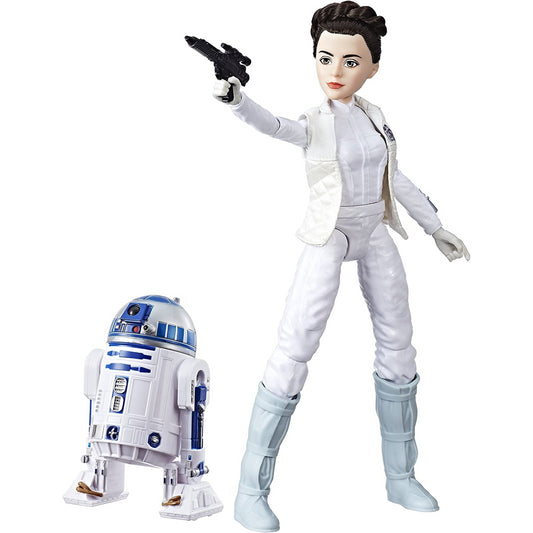Star Wars Forces of Destiny Princess Leia Organa and R2-D2 Adventure Figure Set