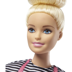 Barbie Coffee Shop Playset with Doll and Play Pieces