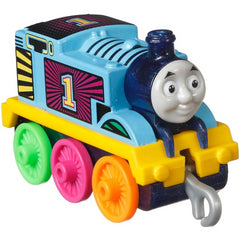 Thomas & Friends Small Push Along Neon Thomas in Die-Cast