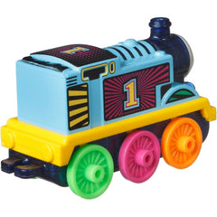 Thomas & Friends Small Push Along Neon Thomas in Die-Cast