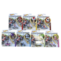 Hot Wheels Mario Kart Set of 7 Vehicles
