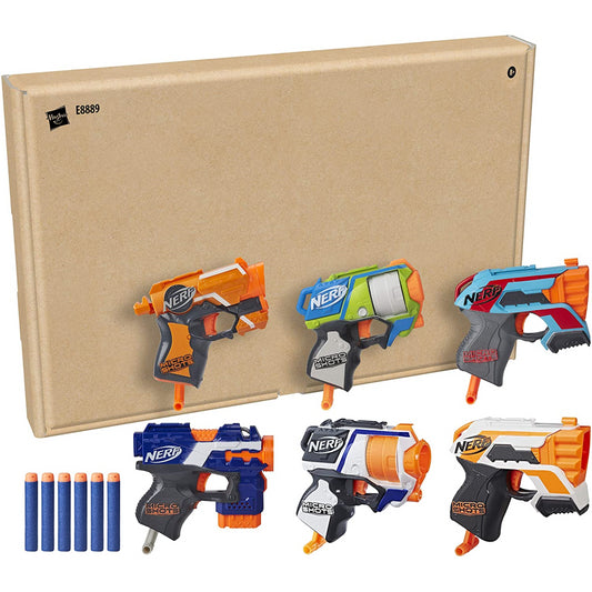 Nerf N Strike Micro Shots 6 Blaster Bundle Gift - Maqio