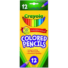 Crayola 12 Pre-Sharpened Coloured Pencils - Maqio