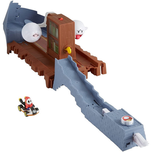 Hot Wheels Mario Kart Nemesis - Boos Spooky Sprint Track Set - Maqio