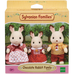 Sylvanian Families 3 Set Chocolate Rabbit Family - Maqio