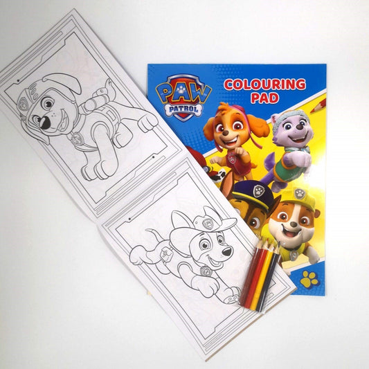 Paw Patrol Play Pack Colouring Pack - Maqio