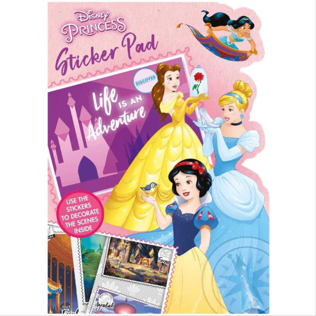Disney Princess Shaped Sticker Pad - Maqio