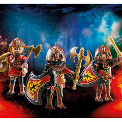 Playmobil Novelmore Knights 18pc Burnham Raiders 3 Figure - Maqio