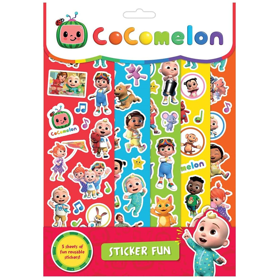 Cocomelon Sticker Fun Pack - Maqio