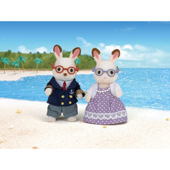 Sylvanian Families Chocolate Rabbit Grandparents Figures and Accessories