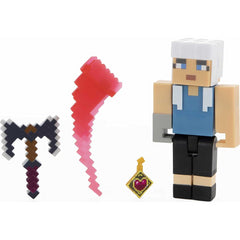 Minecraft Dungeons Greta 3.25-Inch Collectible Battle Figure