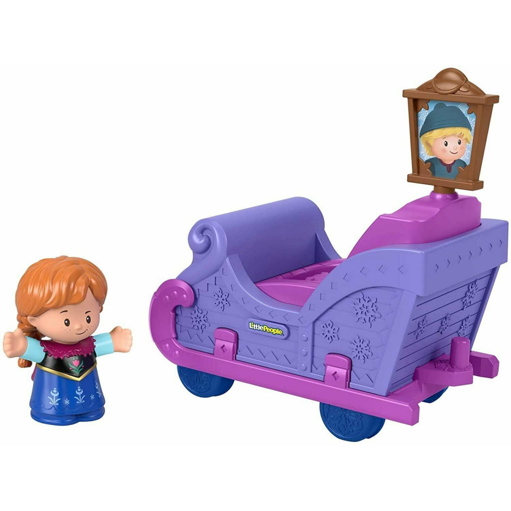 Fisher-Price Little People Disney Frozen Anna Figure & Push Toy - Maqio
