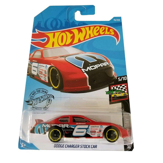 Hot Wheels Die-Cast Vehicle Dodge Charger Stock Car