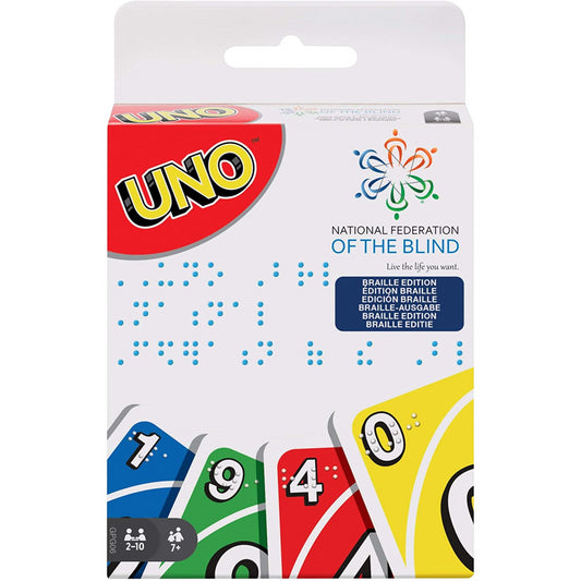 UNO Braille Edition Card Game GPG06 - Maqio