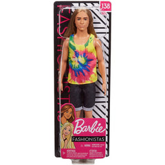 Barbie Ken Fashionistas Doll with Long Blonde Hair GHW66 - Maqio