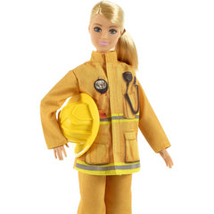Barbie Firefighter Playset with Blonde Doll - Maqio