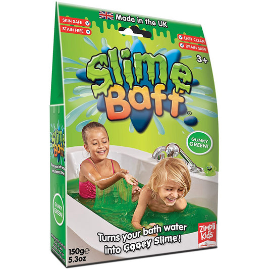 Zimpli Kids Slime Baff 1 Use Goo Bath - Green 150g