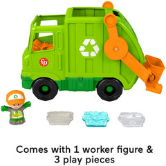 Fisher-Price Little People Recycling Push Musical Truck - Maqio