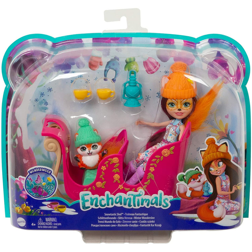 Enchantimals Snowtastic Sled Set - Maqio