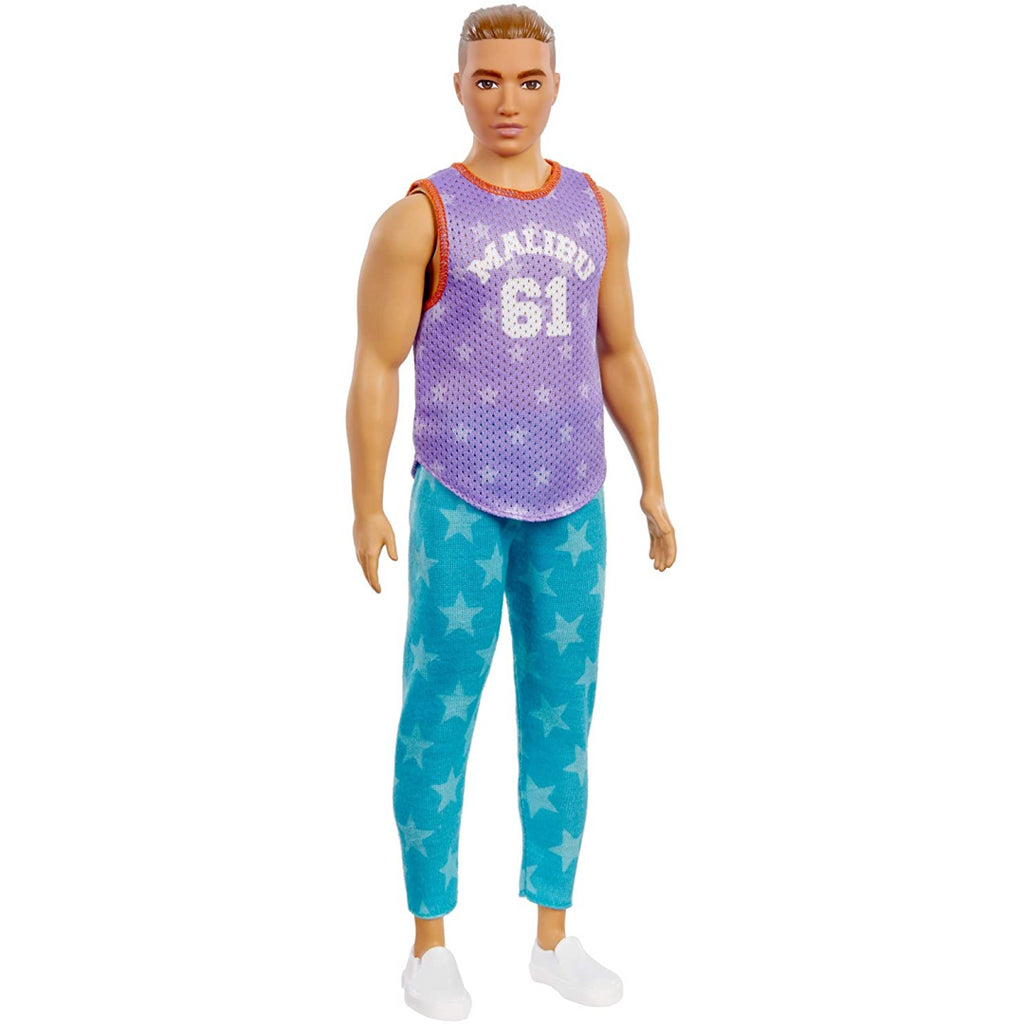 Barbie Fashionista Ken Doll Malibu Top & White Trainers - Maqio