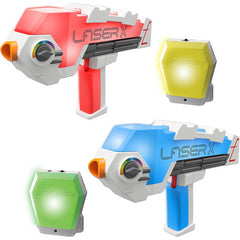 Laser Tag X Revolution Double Blasters with Voice Coach