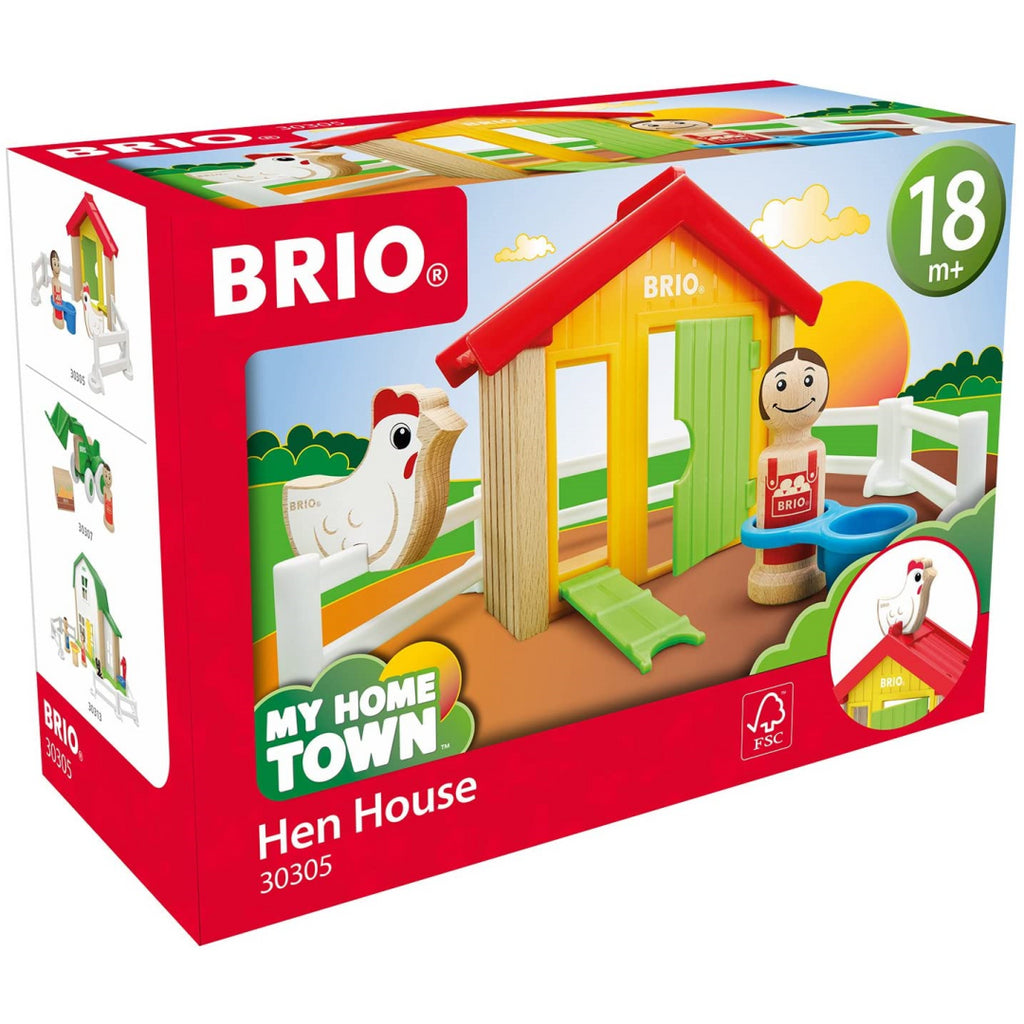 Brio My Home Town Hen House Set - Maqio