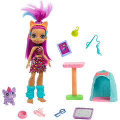 Cave Club Roaralai Wild about Cats Doll & Accessories - Maqio