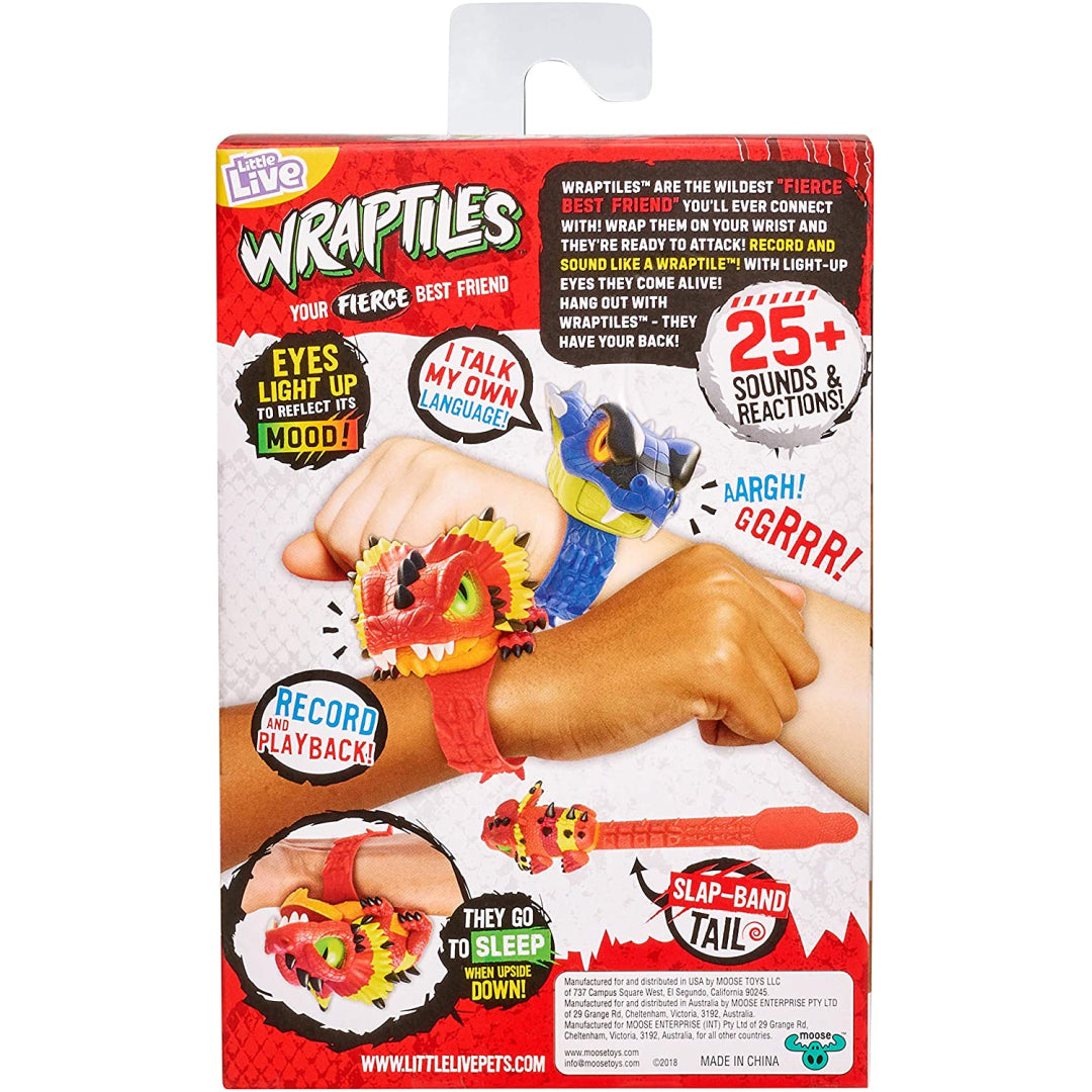 Wraptiles LIzzagon Red Little Live Wraptiles - Maqio