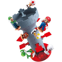 Super Mario Bros Blow Up Shaky Tower Balancing Game & Action Figures - Maqio