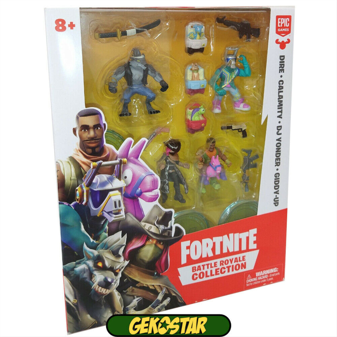 Fortnite Squad Figures 4 Characters including Dire - Maqio