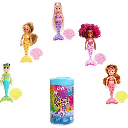 Barbie Chelsea Colour Reveal Mermaid Doll Blind Pack