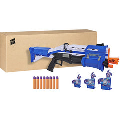 Nerf Fortnite Pump Action Dart Blaster with 8 Darts & Targets - Maqio