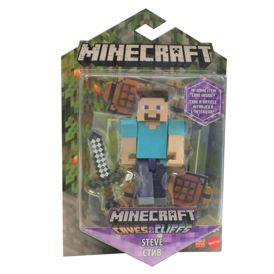 Minecraft Craft-A-Block Action Figure - Steve - Maqio