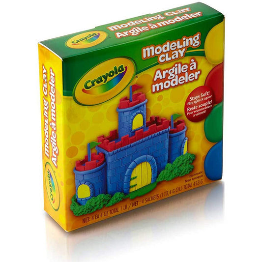 Crayola 4 Piece Modelling Clay - Maqio