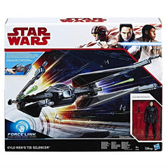 STAR WARS Force Link Kylo Ren's TIE Silencer and Pilot Figure C1252 - Maqio