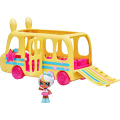 Kindi Kids Minis School Bus and Marsha Mello Figure Doll