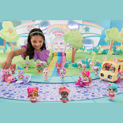 Kindi Kids Minis School Bus and Marsha Mello Figure Doll