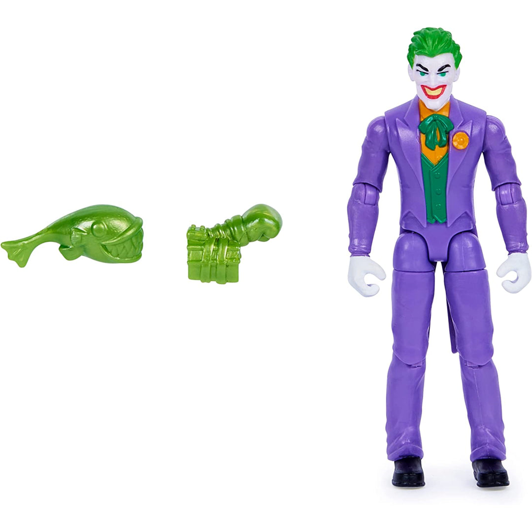 DC Comics 4inch Action Figures Batman and Robin vs. The Joker and K