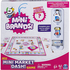 Mini Brands Mini Market Dash Food Game for Families and Kids